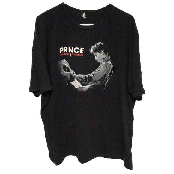 Prince Welcome 2 America 2011 Concert T-Shirt Black Men’s 2X Tour Tee - Picture 1 of 4